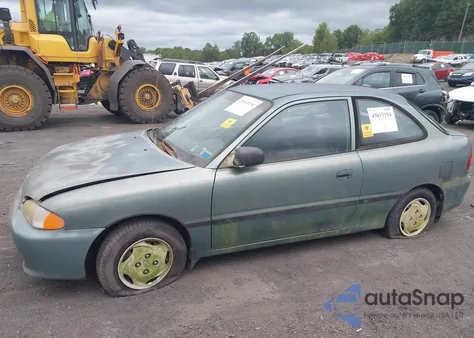1997 Hyundai Accent Gs/Gt z USA, uszkodzony, nr VIN KMHVD34N1VU252773